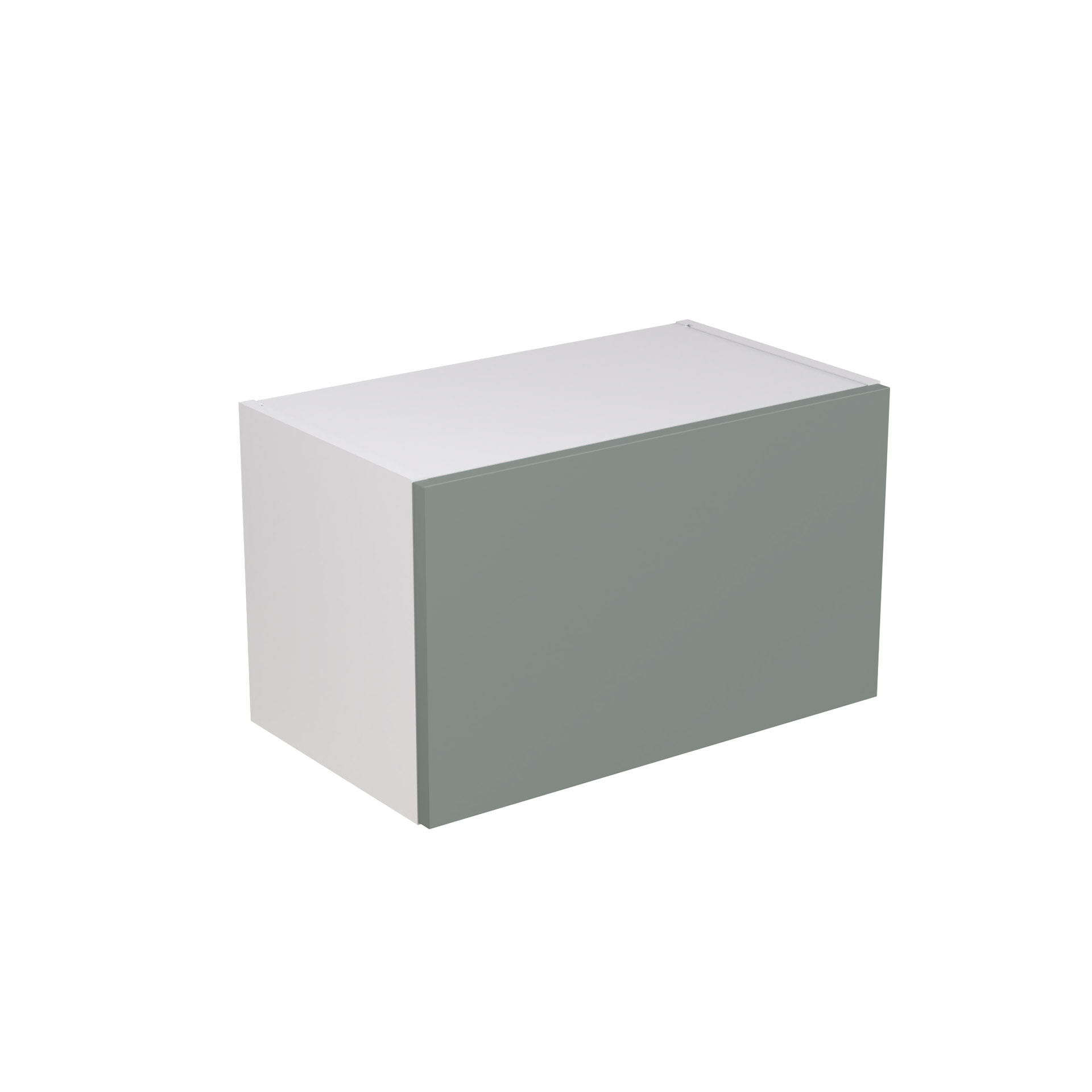 Slab-600-Bridging-Wall-Cabinet-Sage-Green 600 Bridging Wall Cabinet - Image 1
