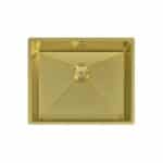 Ella | 1 Bowl Undermount Sink with Strainer Waste(s) | Brushed Brass