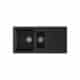 Comite | 1.5 Bowl Kitchen Inset Sink & Drainer with Strainer Waste | Matt Black