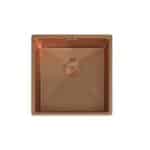 Ella | 1 Bowl Undermount Sink with Strainer Waste(s) | Brushed Copper