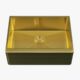 Ella | 1 Bowl Belfast Sink with Strainer Waste(s) | Brushed Gold