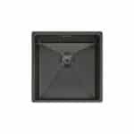 Ella | 1 Bowl Undermount Sink with Strainer Waste(s) | Gun Metal