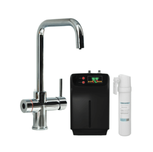 Chrome Biometric Hot Water Tap