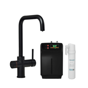 Matt Black Biometric Hot Water Tap